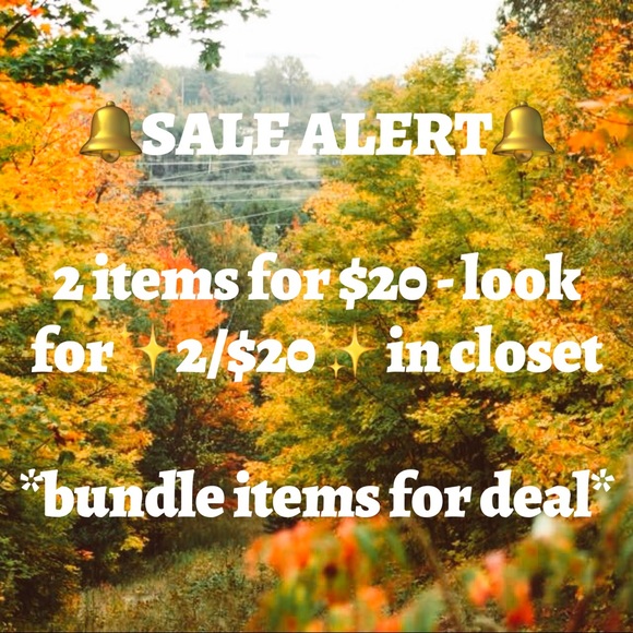 DEAL ENDED ✨2/$20✨ bundle items for discount - Picture 1 of 1